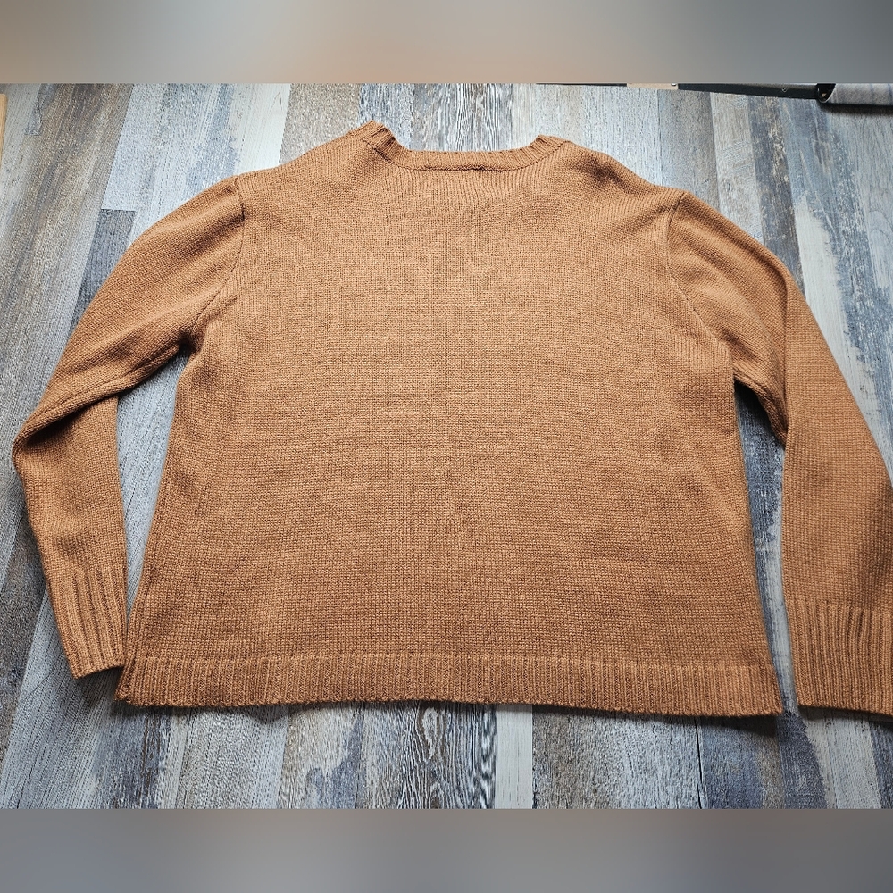 Whiskey Weather Sweater Panache Size Large Brown - Picture 7 of 11